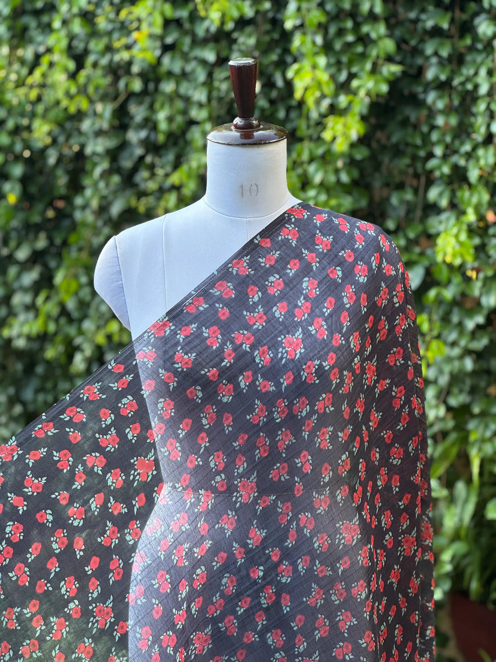 Digital Printed Mul Chanderi Fabric