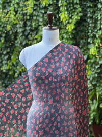 Digital Printed Mul Chanderi Fabric