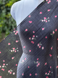 Digital Printed Mul Chanderi Fabric