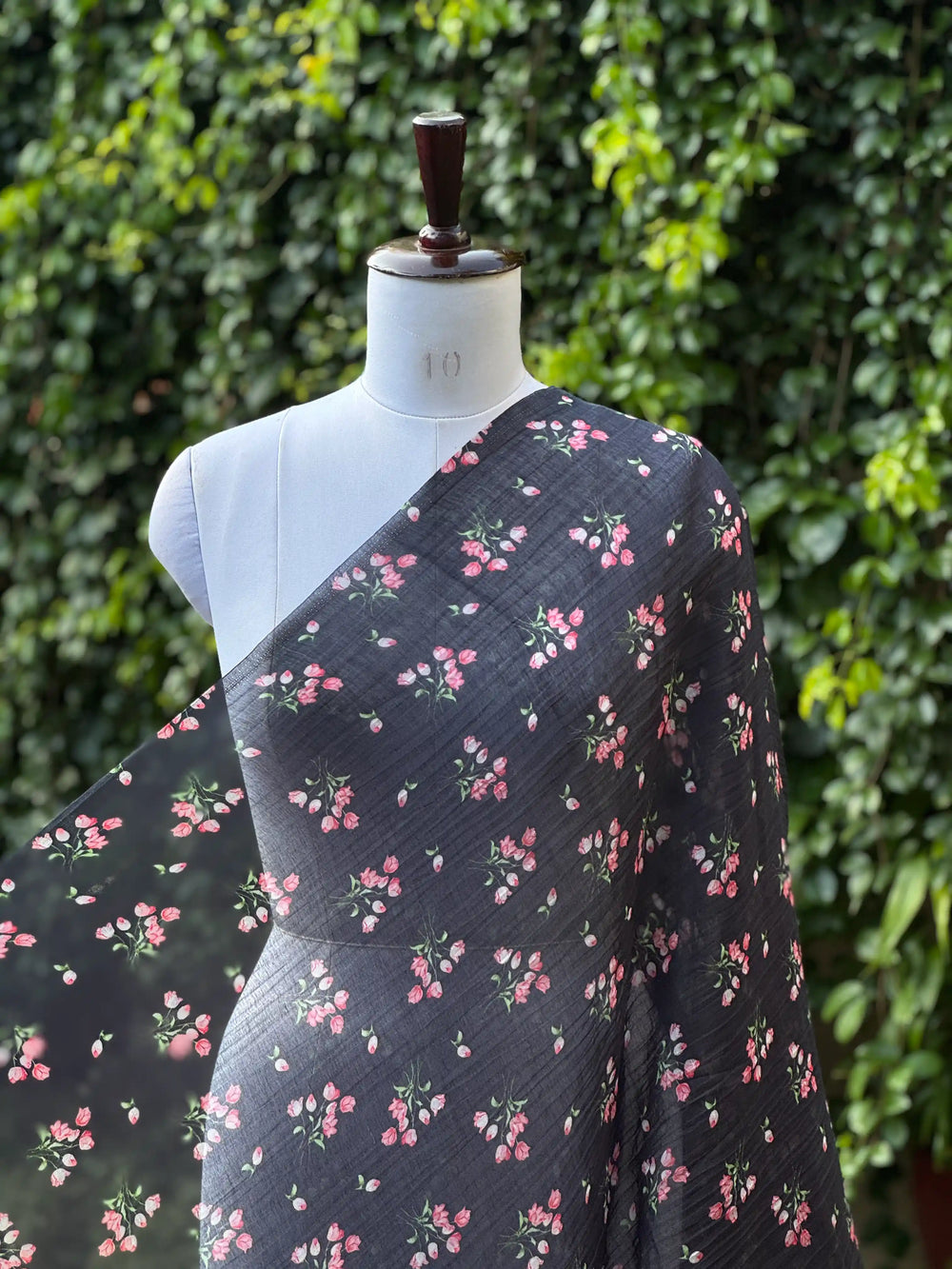 Digital Printed Mul Chanderi Fabric