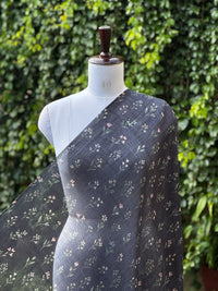 Digital Printed Mul Chanderi Fabric