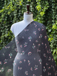 Digital Printed Mul Chanderi Fabric