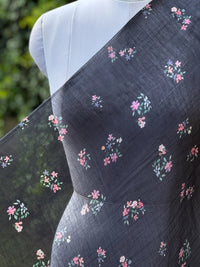 Digital Printed Mul Chanderi Fabric