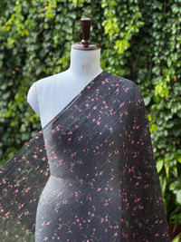 Digital Printed Mul Chanderi Fabric