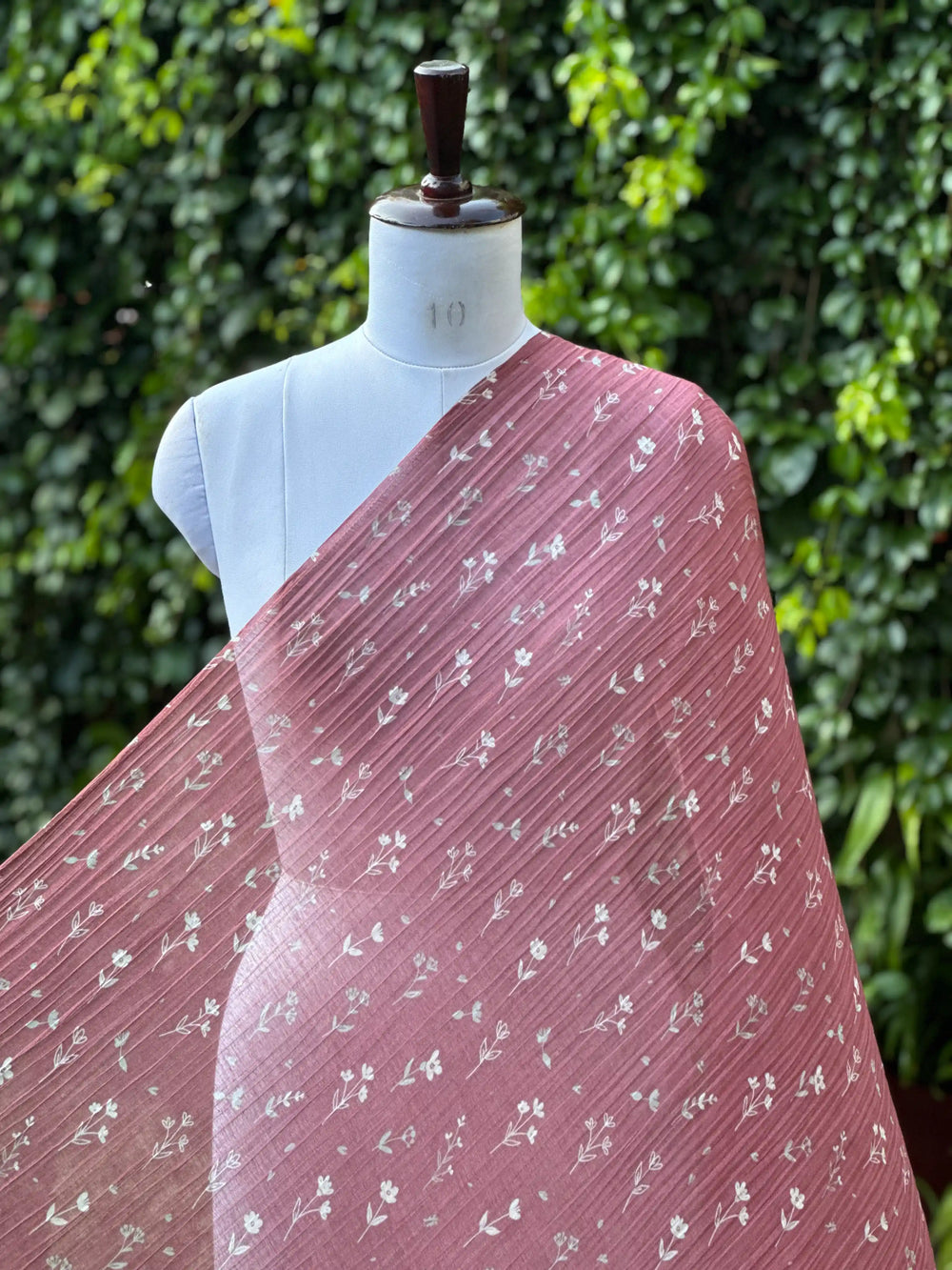 Digital Printed Mul Chanderi Fabric