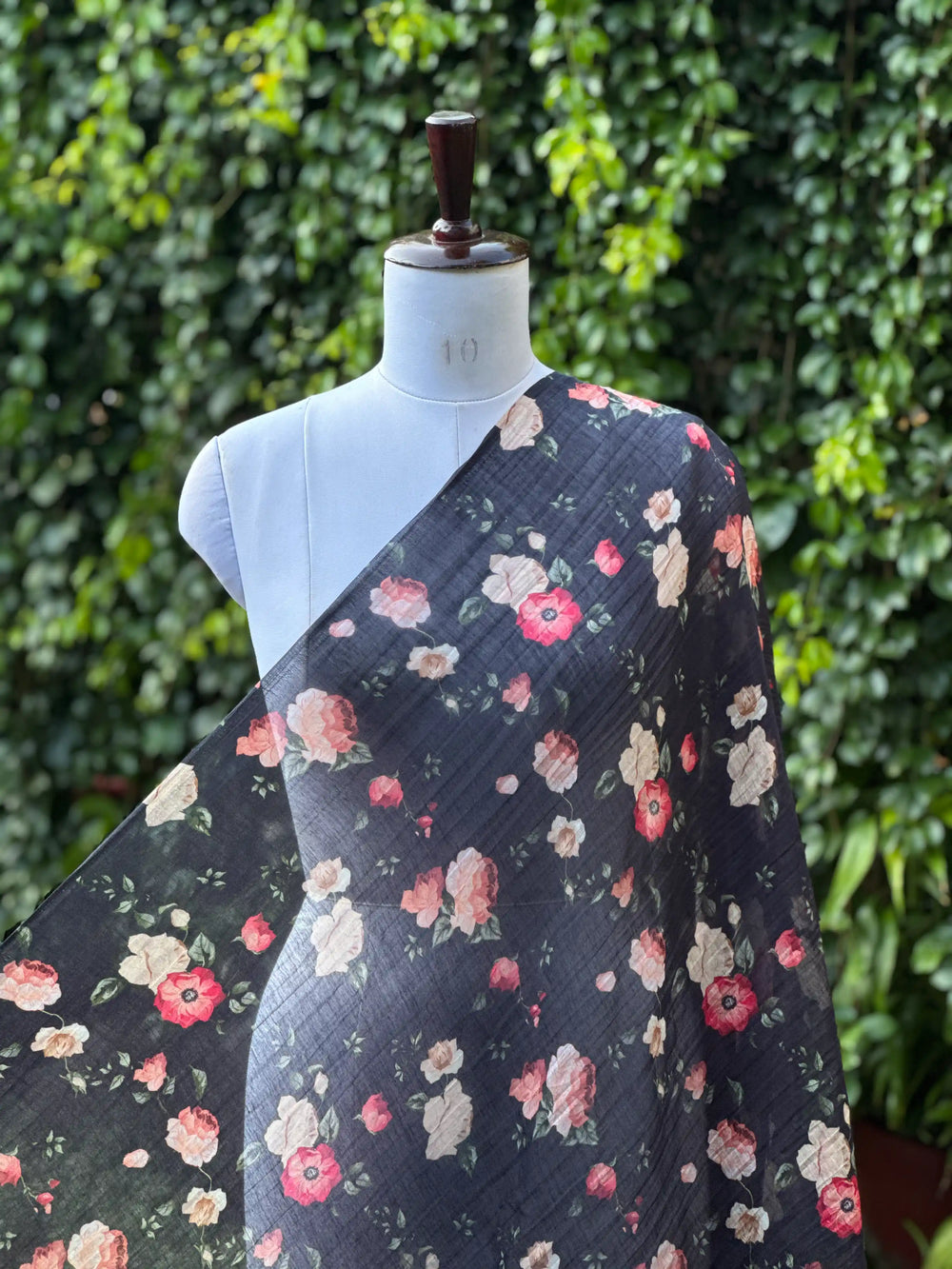 Digital Printed Mul Chanderi Fabric