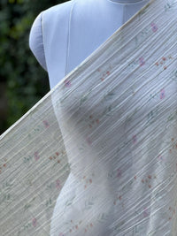 Digital Printed Mul Chanderi Fabric