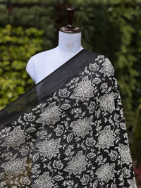 Embroidered  Mul Cotton Fabric