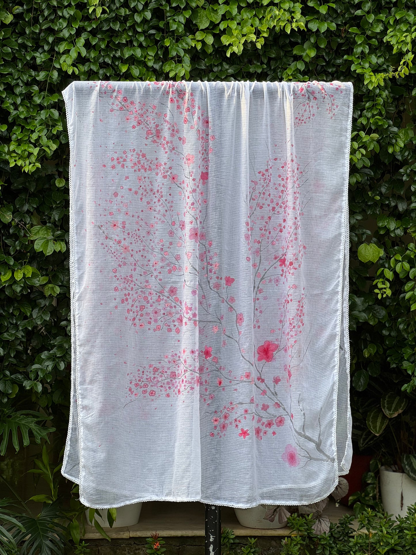 Hand Painted  Kota Dupatta