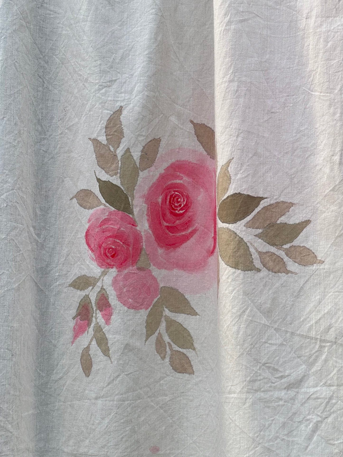 Hand Painted Mul Cotton Dupatta