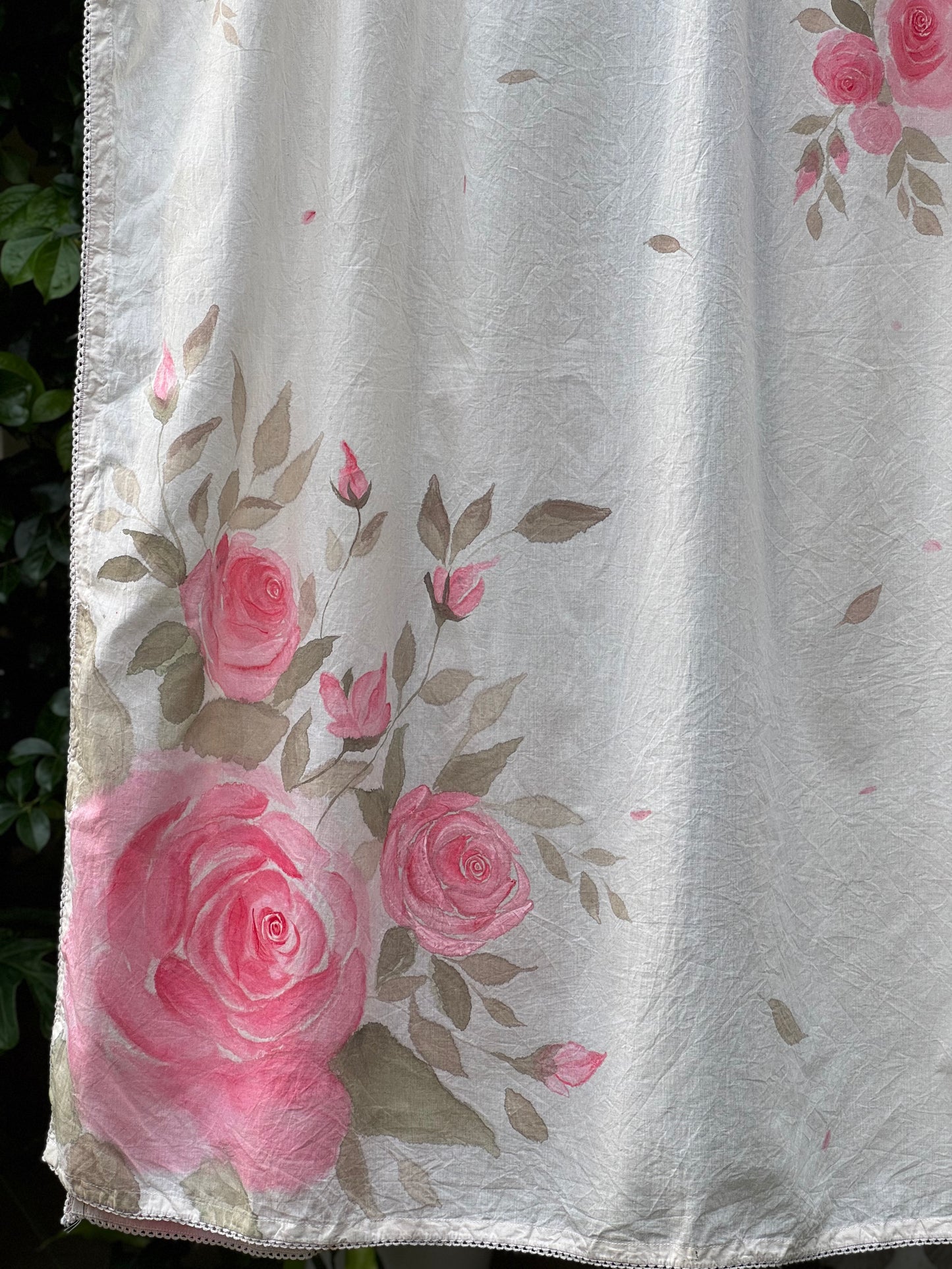 Hand Painted Mul Cotton Dupatta