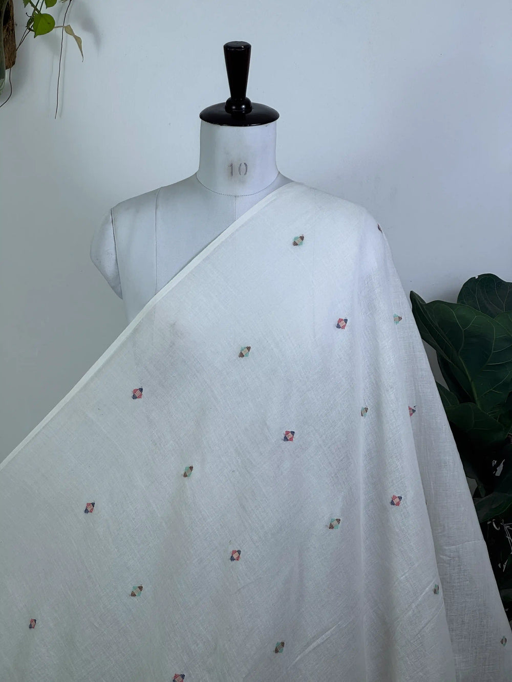 Bengal  Handloom Jamdani Cotton Fabric