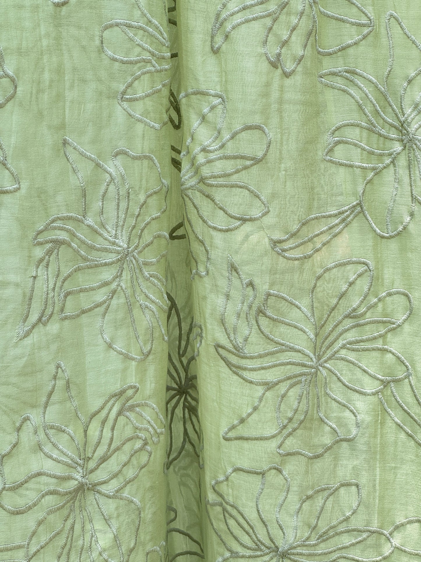 Embroidered 40 gm Banarasi Chanderi Fabric