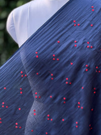 Embroidered 40gm Banarasi Chanderi Fabric