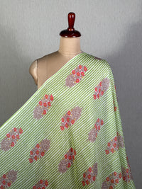 Printed Mul Chanderi Fabric
