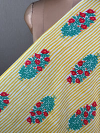 Printed Mulmul Cotton Fabric