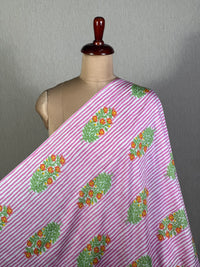 Printed Muslin Fabric