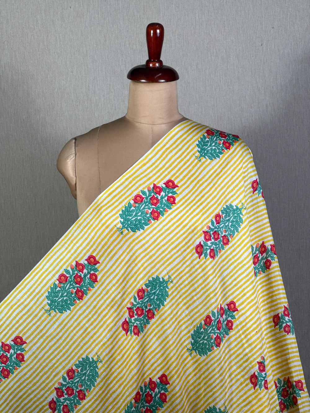 Printed Muslin Fabric
