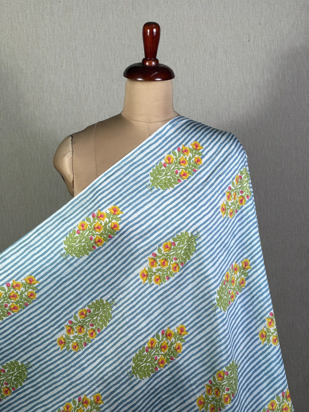 Printed Muslin Fabric