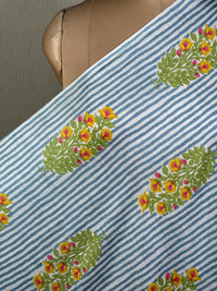 Printed Muslin Fabric