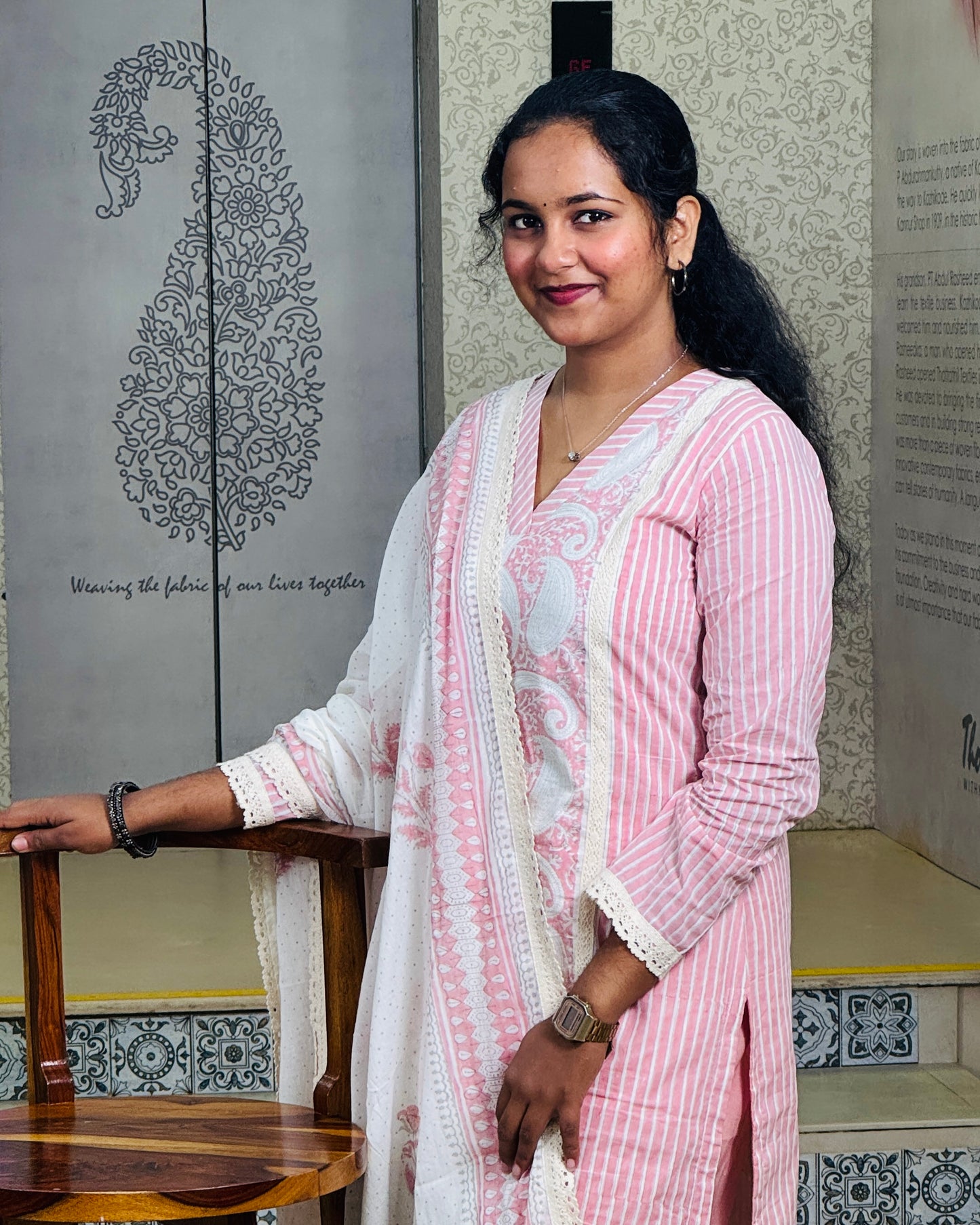 Block Printed Cotton Salwar suits