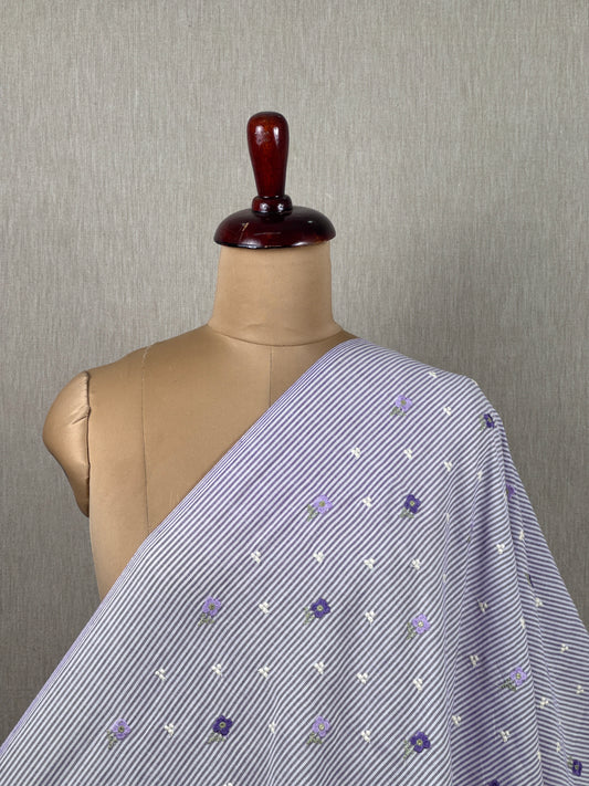 Embroidered Cotton Fabric