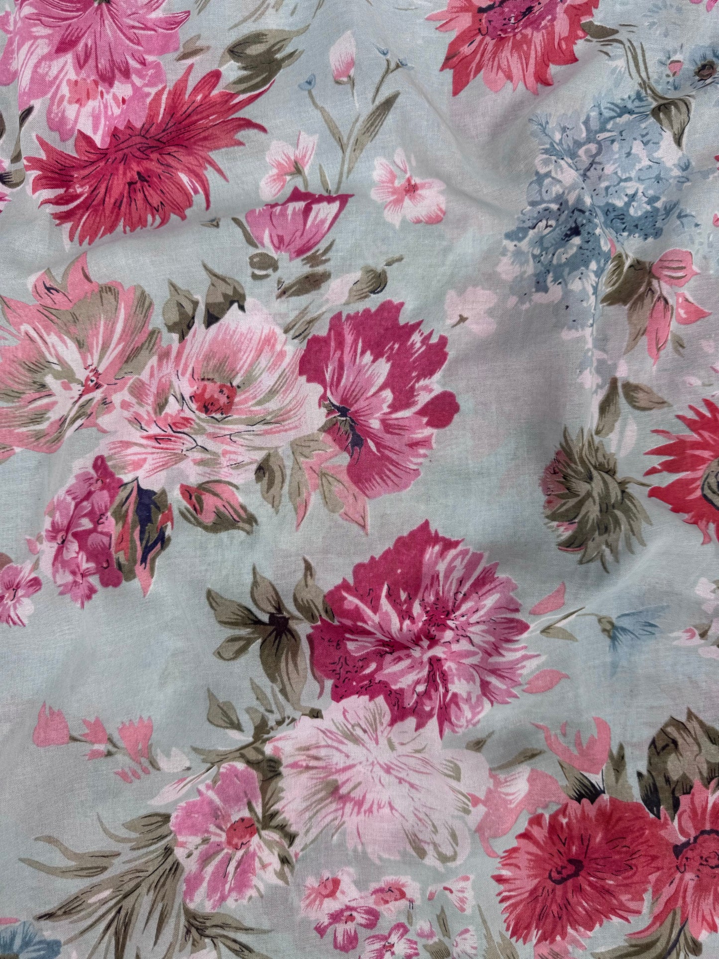 Printed Voile Cotton Fabric