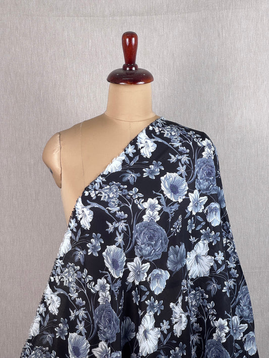 Printed Muslin Fabric
