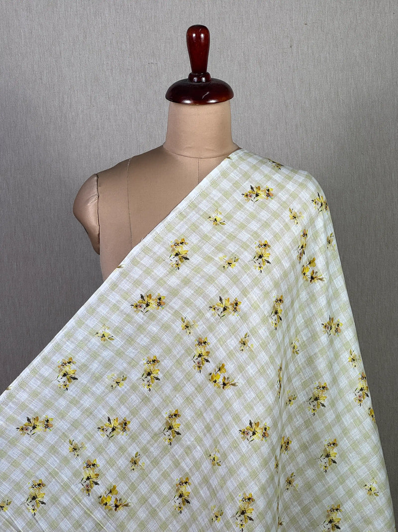 Digital Printed Linen Fabric