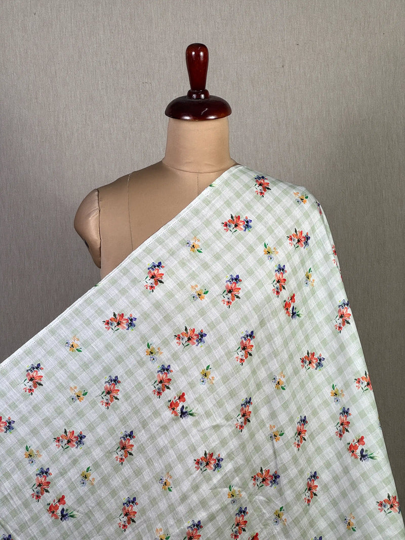 Digital Printed Linen Fabric