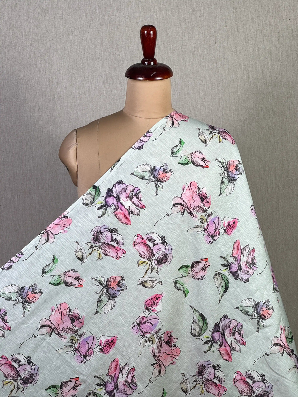 Digital Printed Linen Fabric