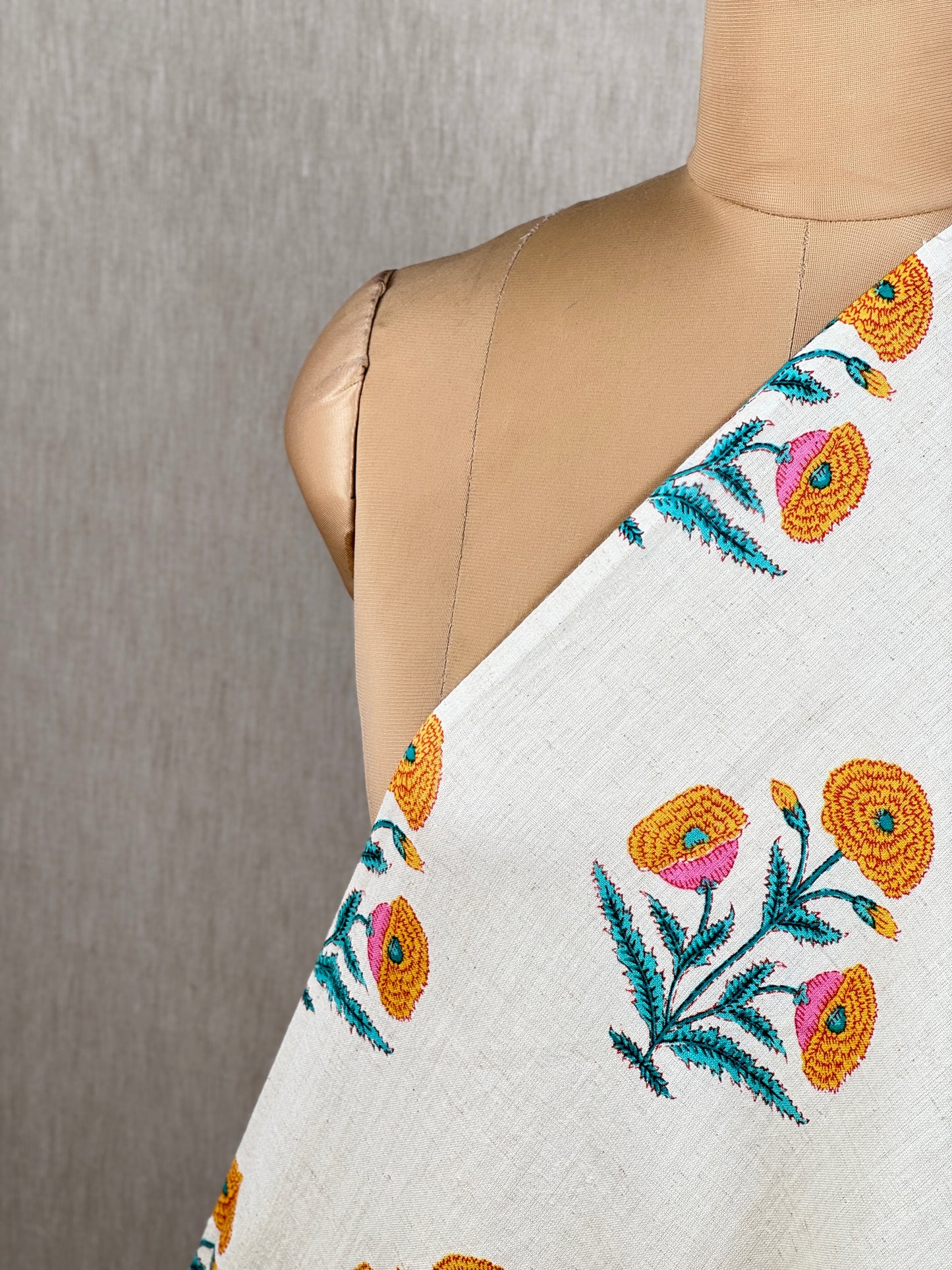 Printed Flex Cotton Fabric