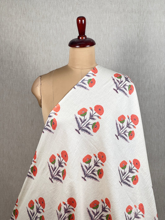 Printed Flex Cotton Fabric