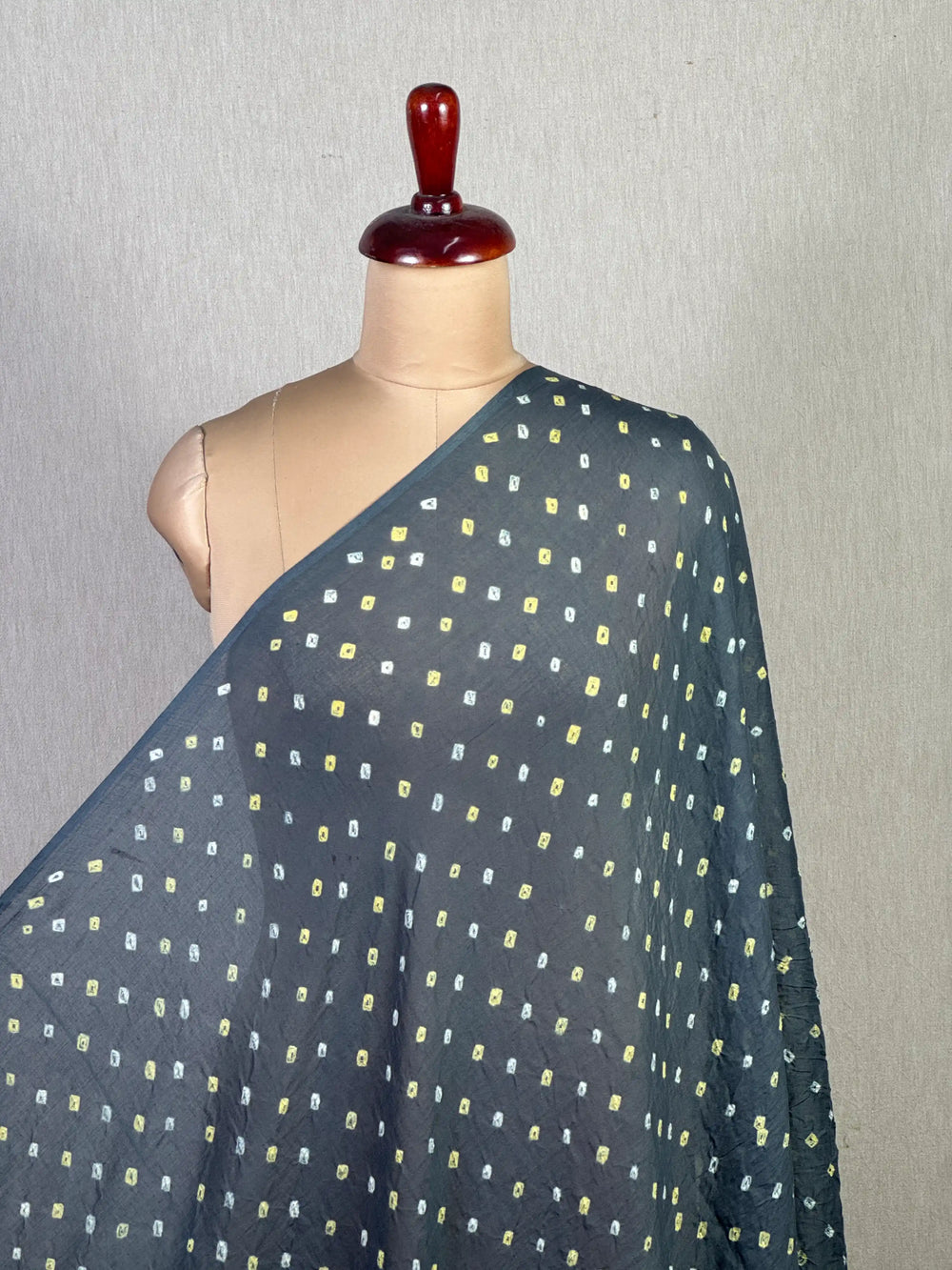 Bandhani Mul Cotton Fabric