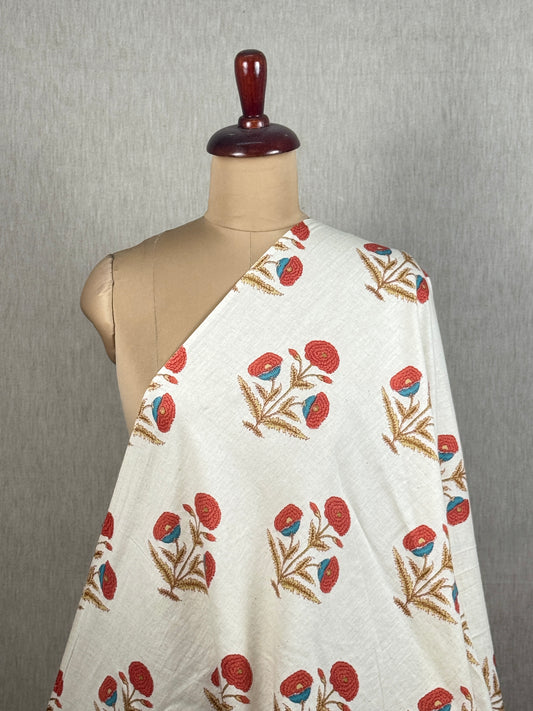 Printed Flex Cotton Fabric