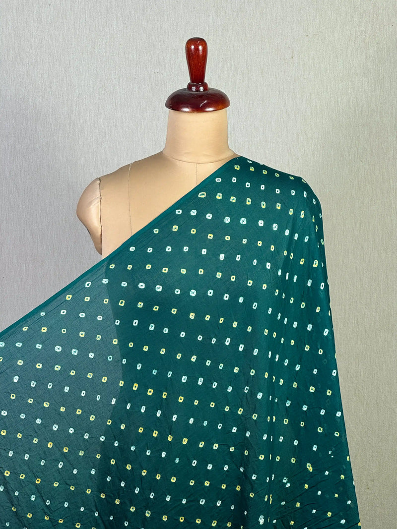 Bandhani Mul Cotton Fabric