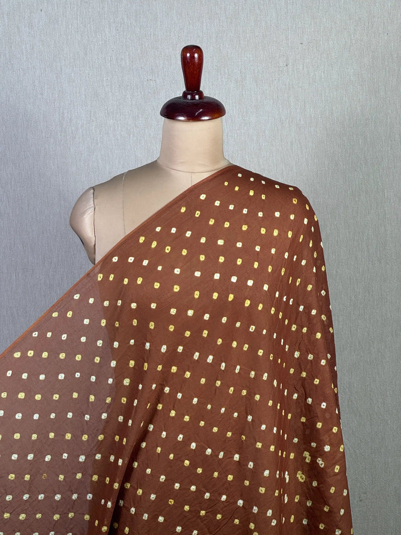 Bandhani Mul Cotton Fabric