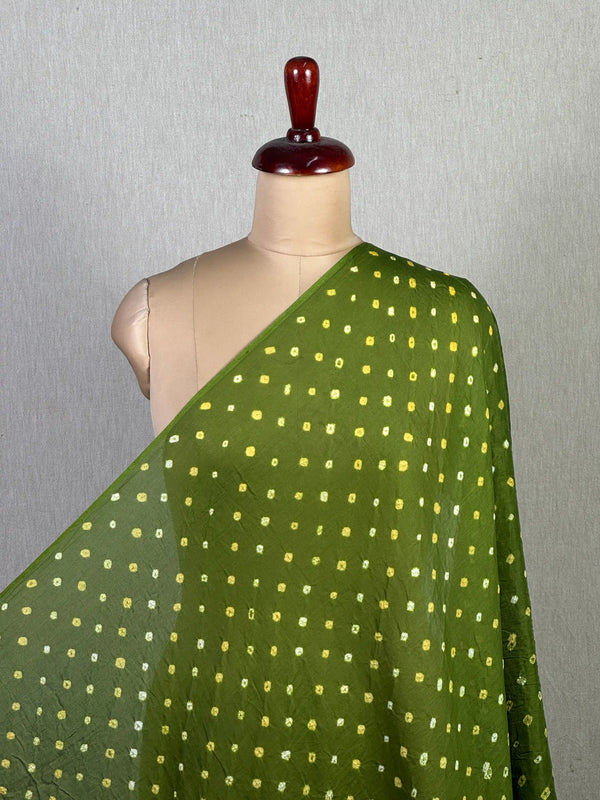 Bandhani Mul Cotton Fabric