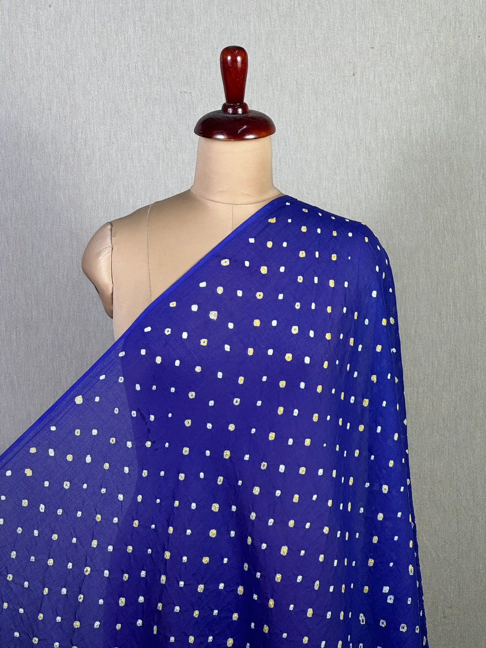 Bandhani Mul Cotton Fabric