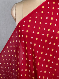 Bandhani Mul Cotton Fabric