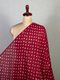 Bandhani Mul Cotton Fabric