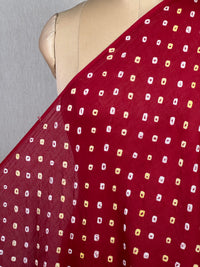 Bandhani Mul Cotton Fabric