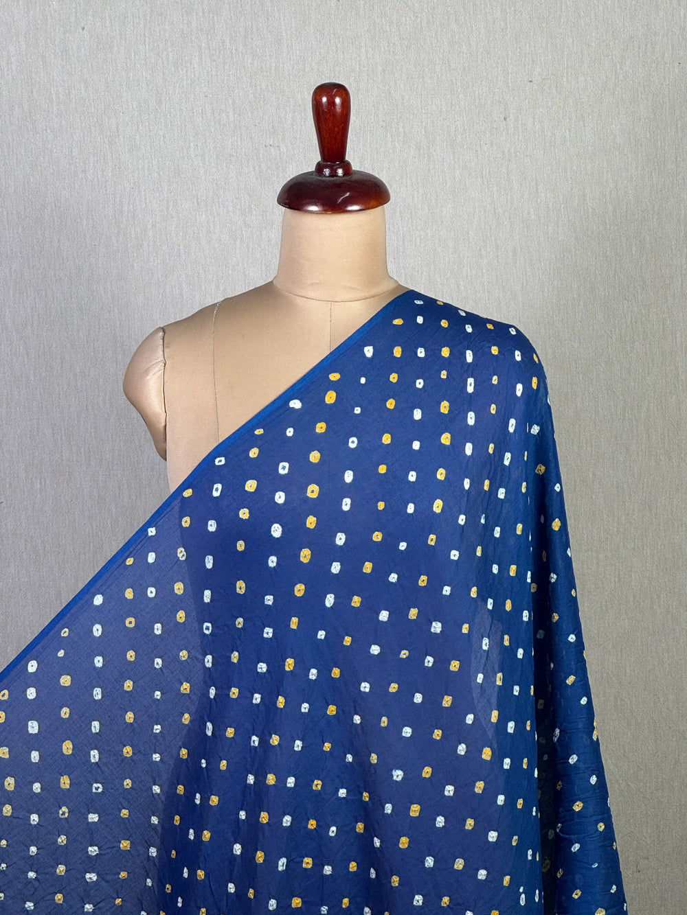 Bandhani Mul Cotton Fabric