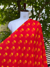 Printed Muslin Fabric