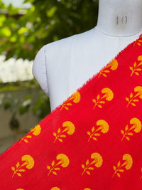 Printed Muslin Fabric