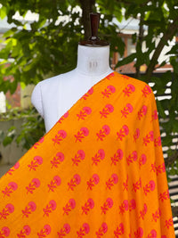 Printed Muslin Fabric