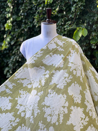 Printed 40gm Banarasi Mul Chanderi Fabrics
