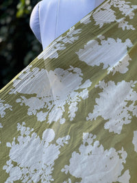 Printed 40gm Banarasi Mul Chanderi Fabrics