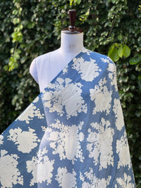 Printed 40gm Banarasi Mul Chanderi Fabrics