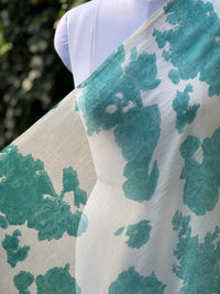 Printed 40gm Banarasi Mul Chanderi Fabrics